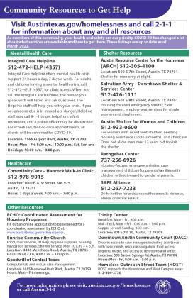 City of Austin Resource Guide